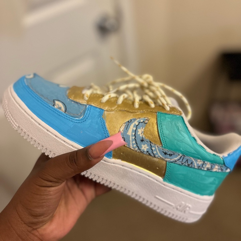 Customized AirForce 1s